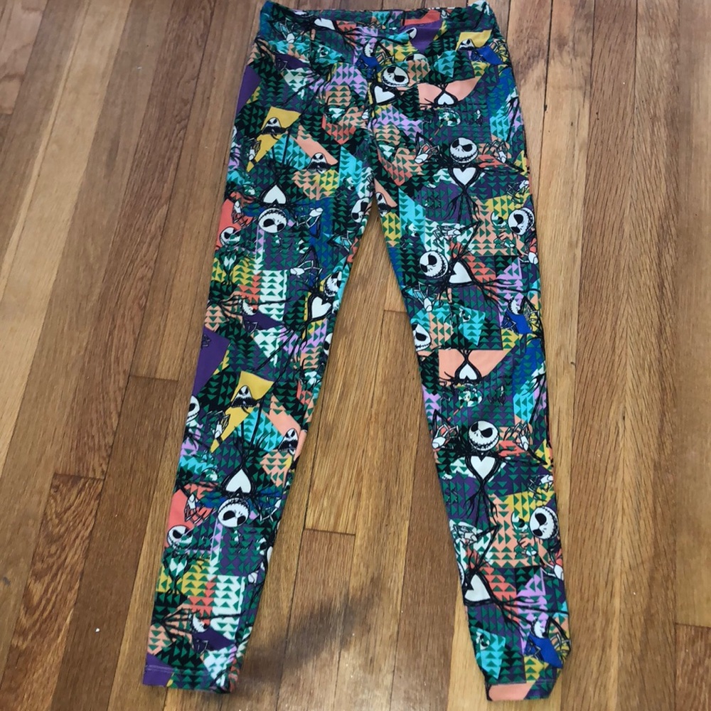 LuLaRoe Nightmare Before Christmas Leggings OS